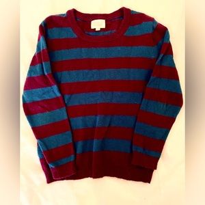 Bonnet a pompon wool/cashmere sweater